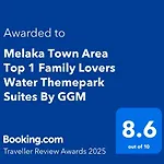 Melaka Town Area Top 1 Family Lovers Water Themepark Suites By Ggm